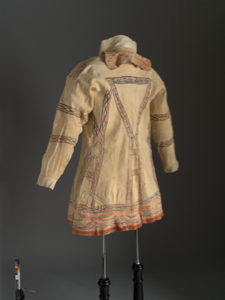 Image: Jacket, painted hide, Innu [Naskapi]